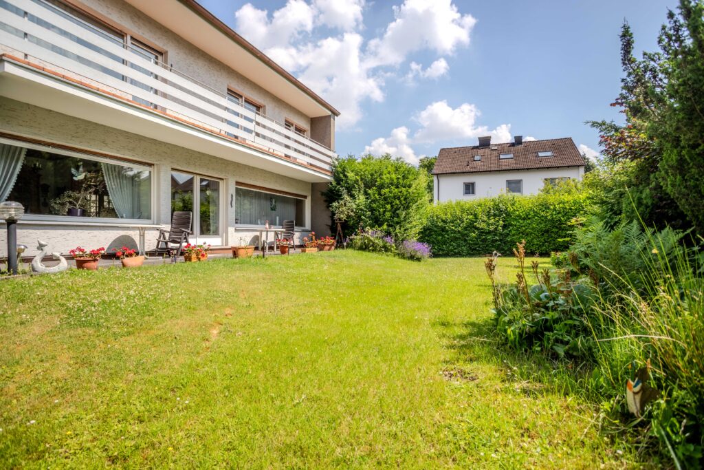 Garten eines Einfamilienhauses in Schwerte Ergste